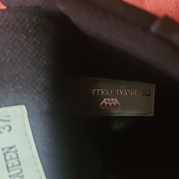 Mcqueen Black Boots Royal Collection - Picture 6 of 7